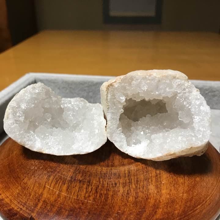 ④★新春お試し二石★計506g【０浄化✴︎チャージ浄化✴︎ジオード『晶洞』】♡