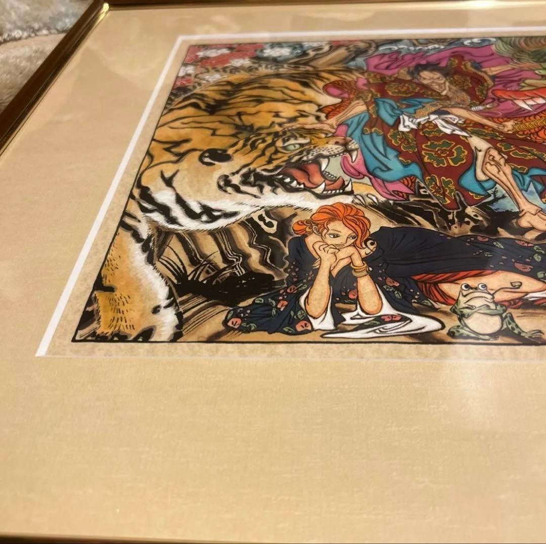 ONE PIECE 和風原画