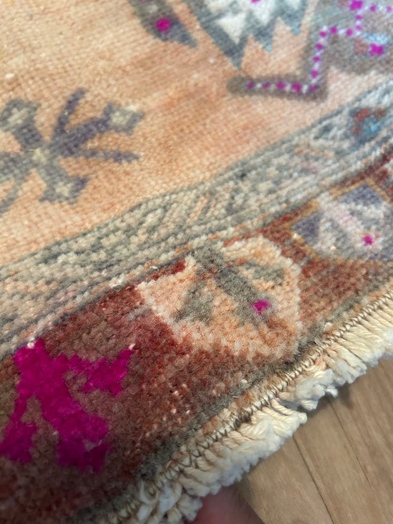 トルコ＊ヴィンテージラグ.105×52