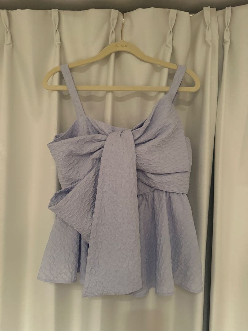 FRAY.ID ペプラムリボントップス　1