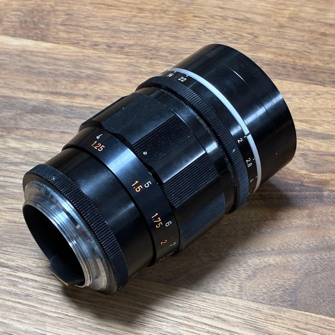 美品　CANON 100mm f/2 レンズ キヤノン　l39