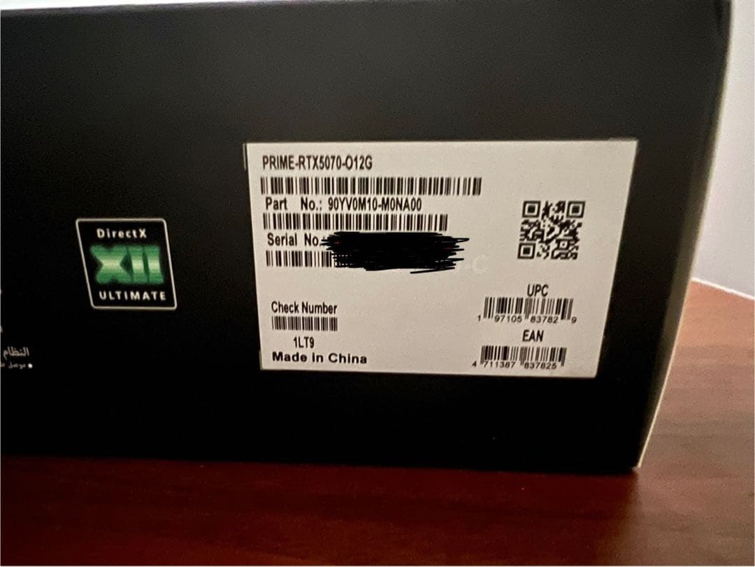 グラフィックボード・グラボ・ビデオカード ASUS GEFORCE RTX 5070 12GB OC