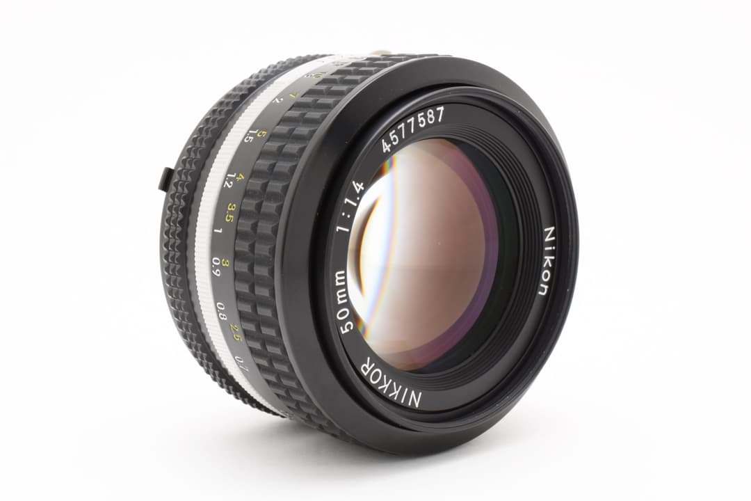 【美品】Nikon Ai Nikkor 50mm F1.4 ニコン