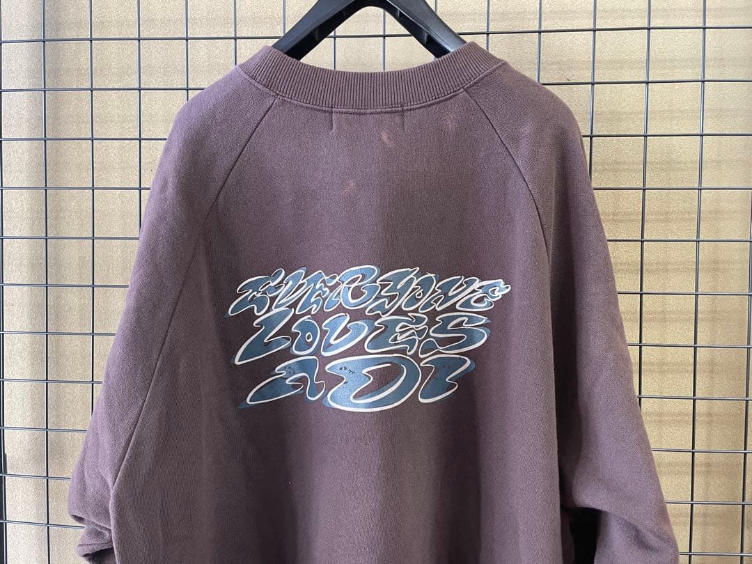 R*N様 everyone エブリワン クルーネック スウェットシャツ ブラウン