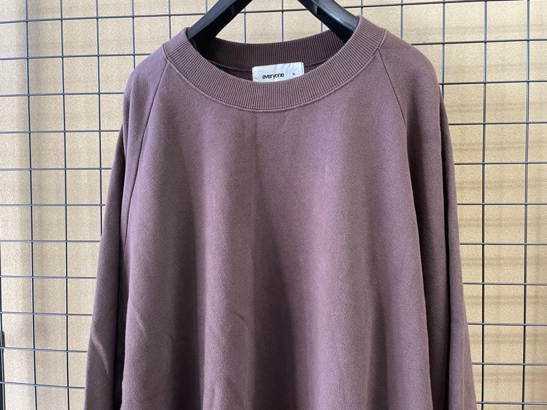 R*N様 everyone エブリワン クルーネック スウェットシャツ ブラウン
