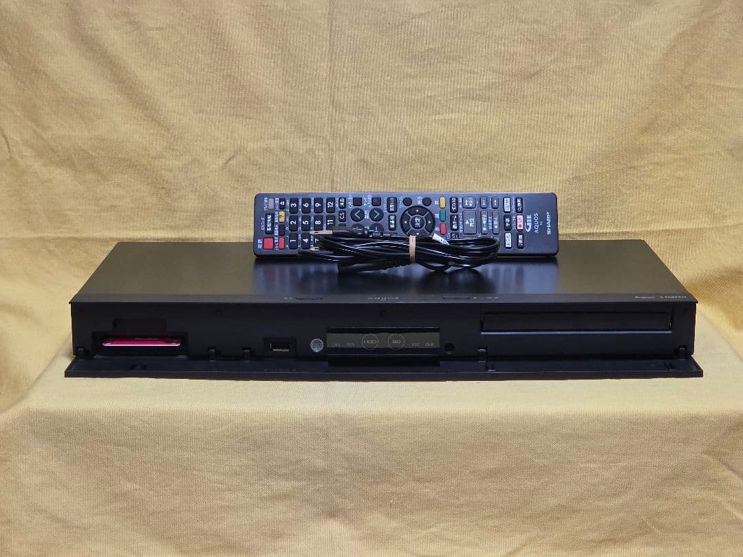 SHARP AQUOS BDレコーダー 2B-C05CW1 2020年製 整備品