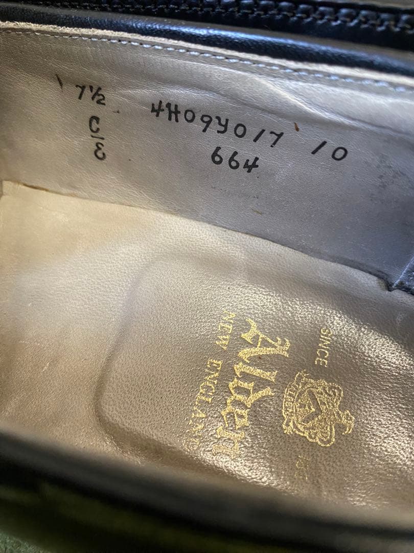 Alden / 664 / タッセルローファー / コードバン / 7.5 E