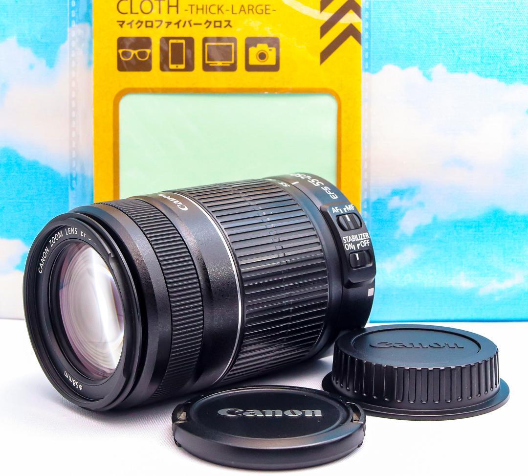 キャノン Canon EF-S 55-250mm IS Ⅱ⭐️手振れ補正付き♪