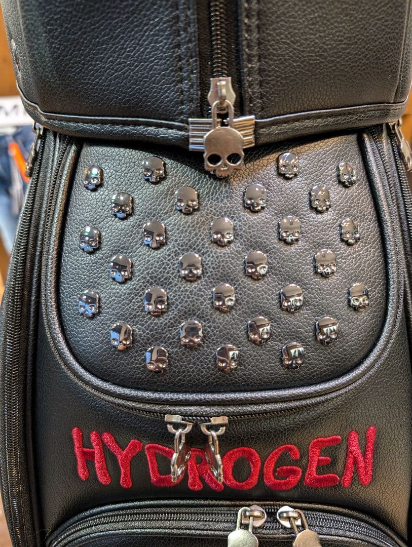 こ*つ様 HYDROGEN スカルデザイン キャディバッグ