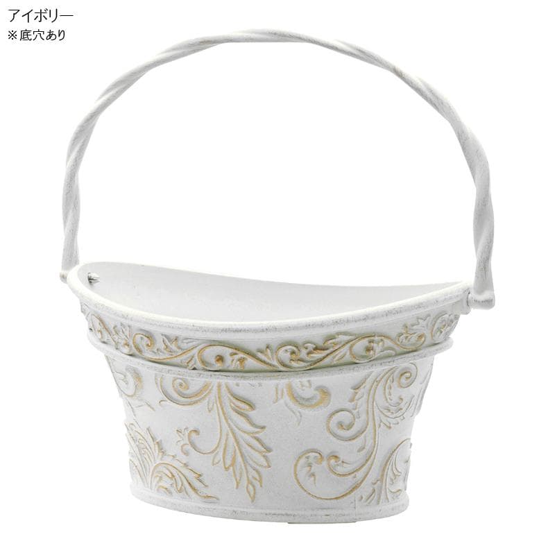 ララたゃ　ボールドアラベスク　プランター セット