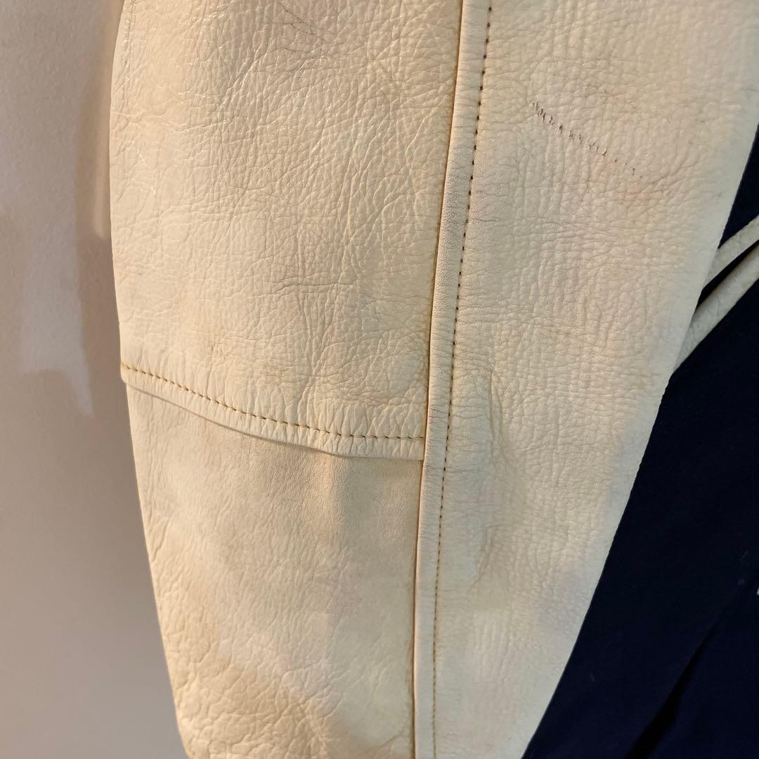 GENERAL RESEARCH スタジャン ネイビー/ホワイト