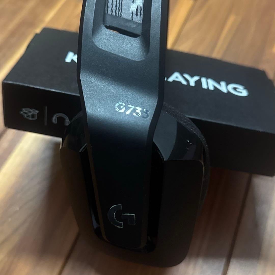 Logicool G733 ワイヤレスRGBゲーミングヘッドセット（ブラック）