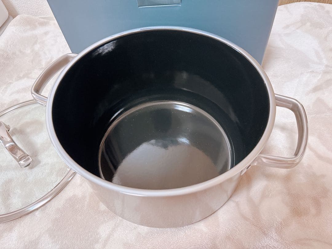 【新品開封済】WMFフュージョンテックミネラルハイキャセロール24ダークブラス