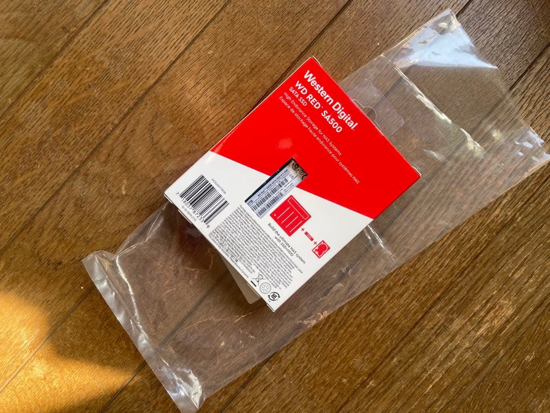 未使用　2TB WD Red SA500 SATA SSD M.2 2280