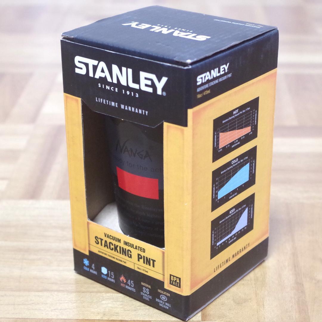 新品！即完売の人気商品！ナンガ×スタンレー コラボ スタッキング真空パイント