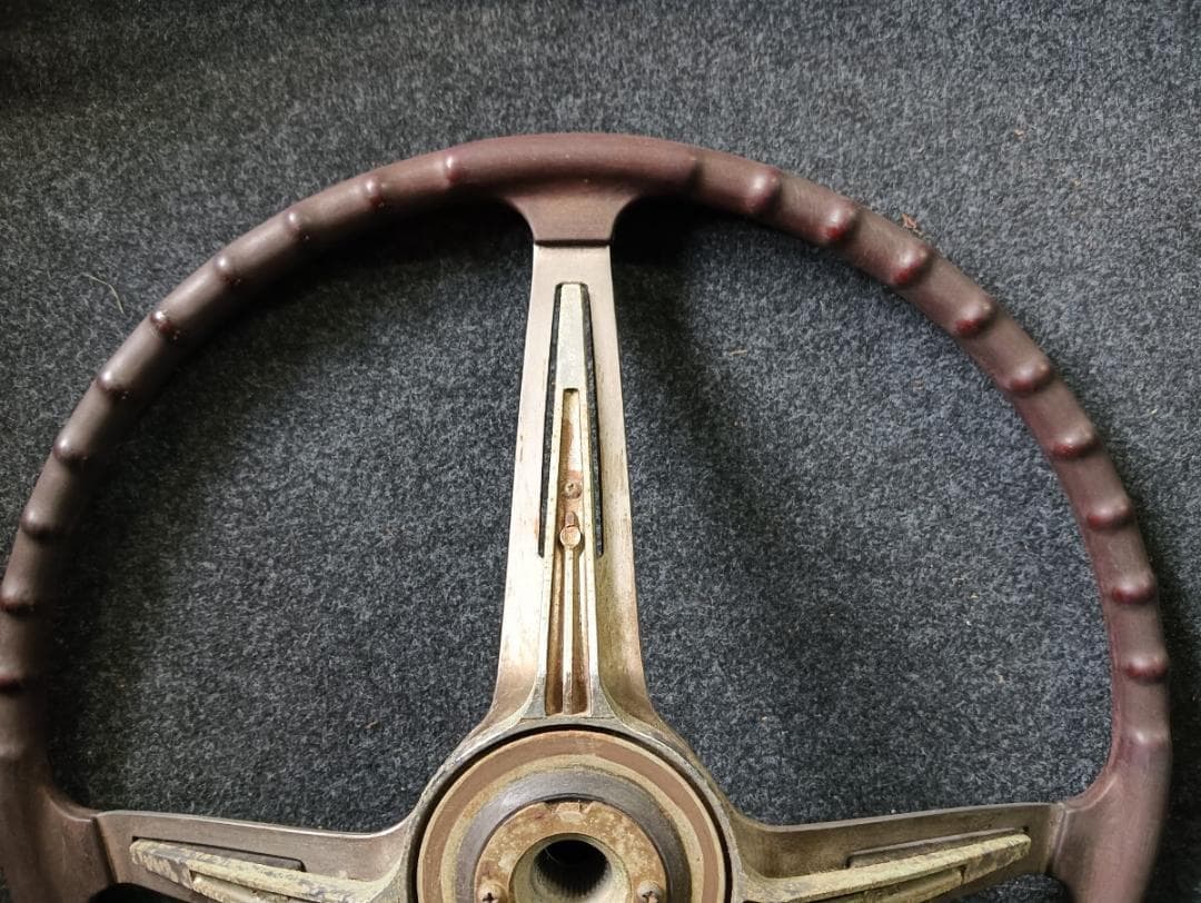 日産 ブルーバード SSS 510 純正 ウッドハンドル ステアリング