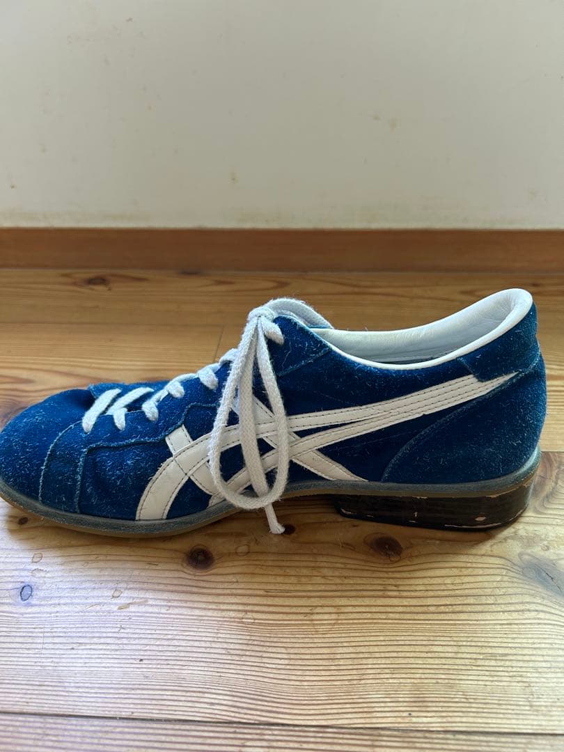 asics（アシックス）ウエイトリフティングシューズ　ブルー/ホワイト　27cm