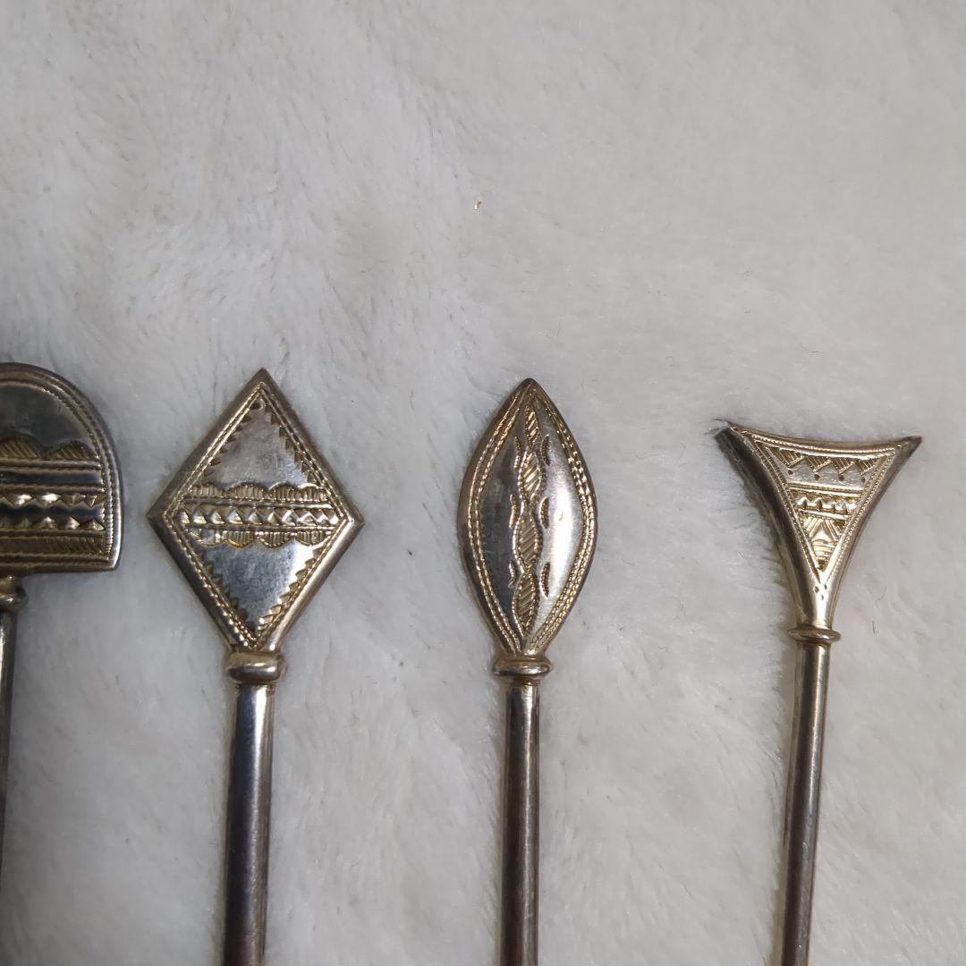 【HERMÈS】希少品 ヴィンテージ ティースプーン ロゴ刻印あり エルメス