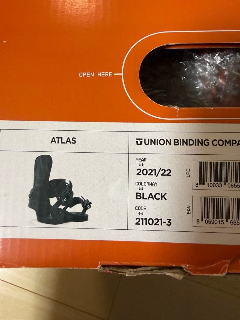 UNION ユニオン　ATLAS アトラス　21-22 size M