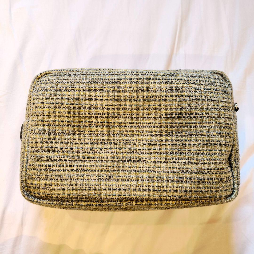 【美品】A VACATION TOOLS ツイード ショルダーバッグ