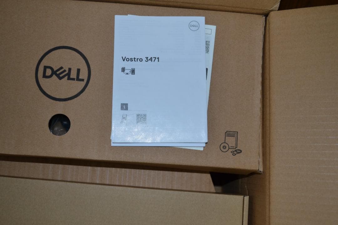 Dell vostro3471新品をSSD改造Win11,Office 2021