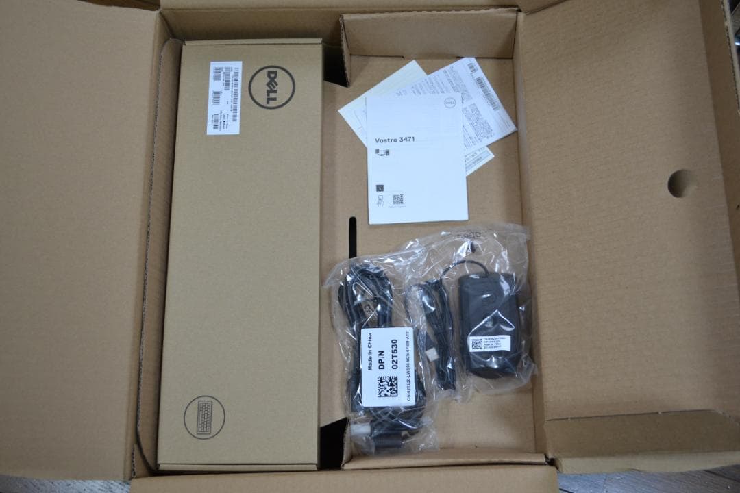 Dell vostro3471新品をSSD改造Win11,Office 2021