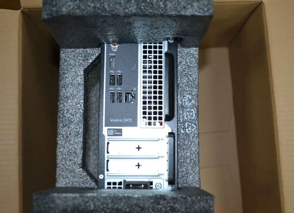 Dell vostro3471新品をSSD改造Win11,Office 2021