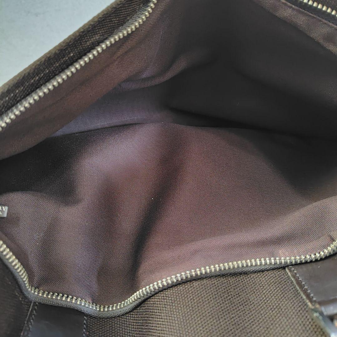 極美品　2way　バーバリーブラックレーベル　ビジネスバッグ　マルチストライプ