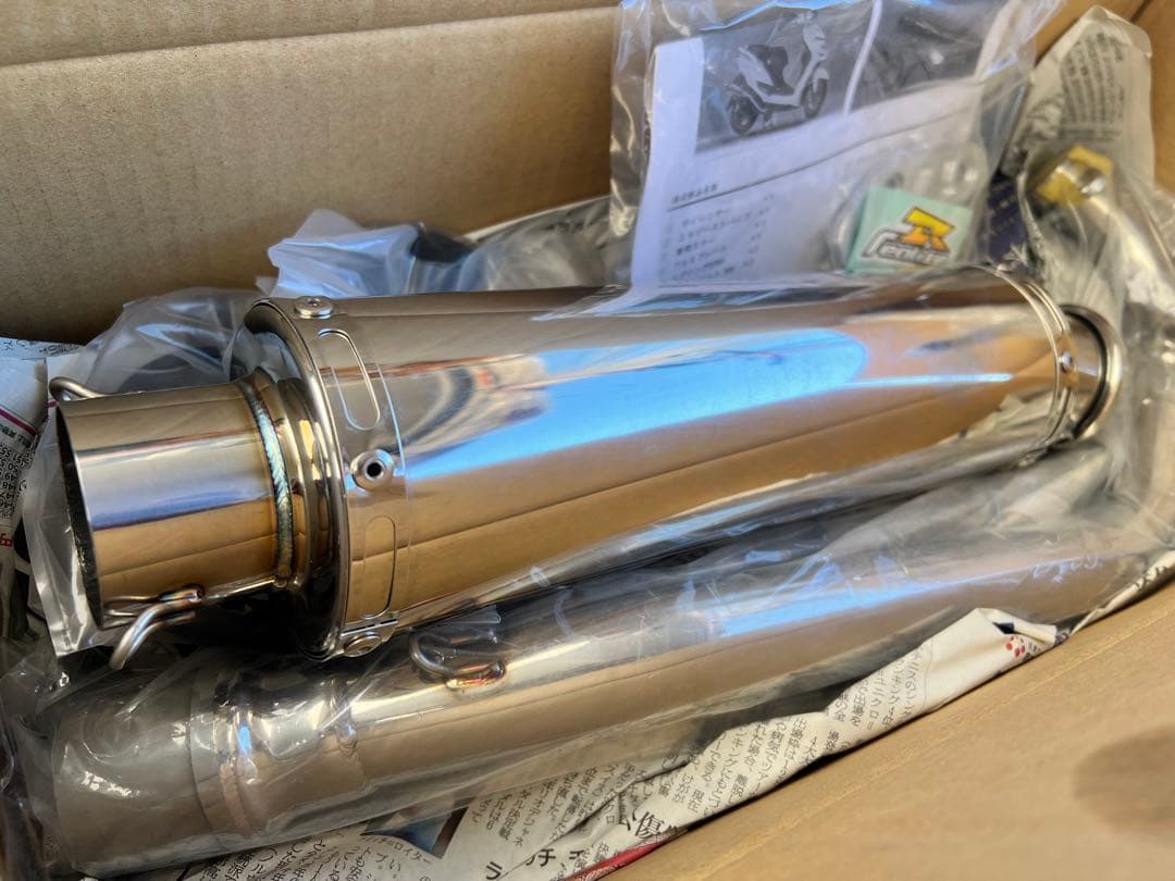 シグナスX 4型・5型　リアライズ　ブリンク　フルエキマフラー