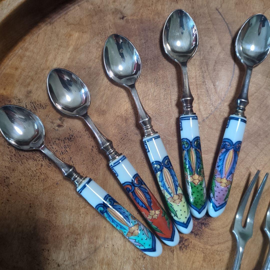 源右衛門窯 有田 スプーン フォーク 各5本組 未使用