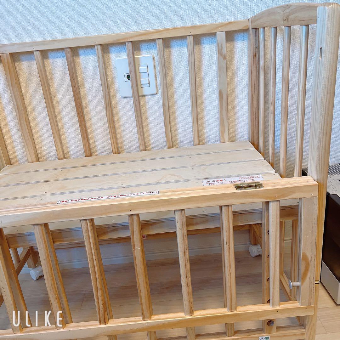 yamatoya リビングコット　ベビーベッド　大和屋　防水シーツ　セット