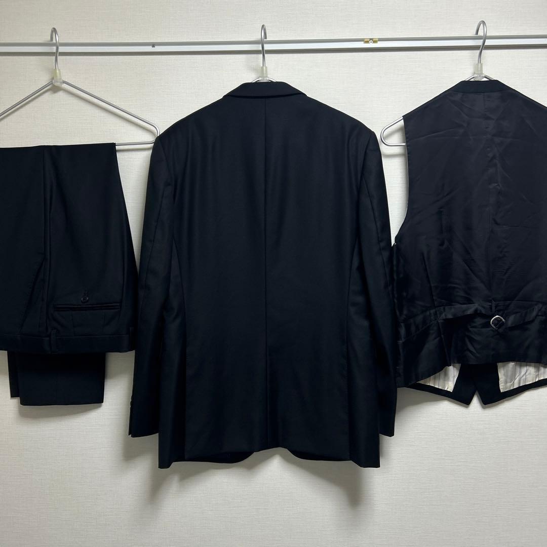 【極美品】ポールスミス　セットアップスーツ　ベスト付き