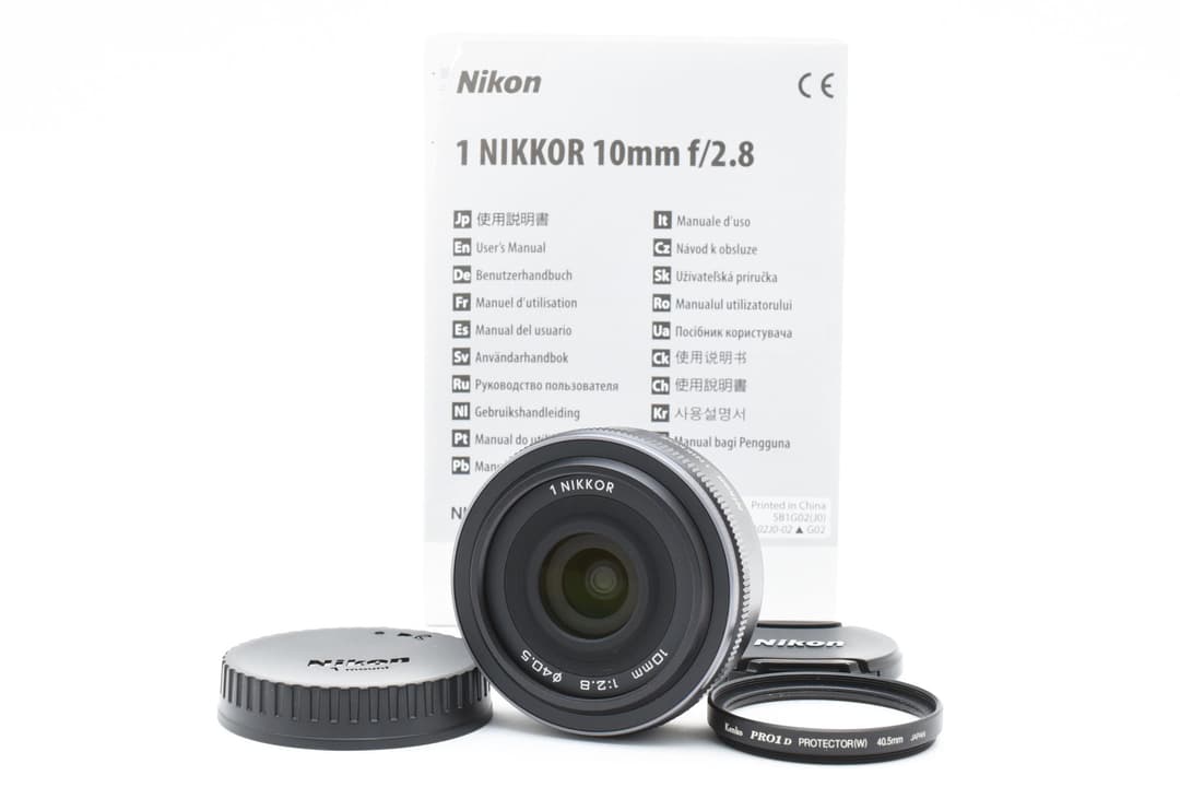 超美品 Nikon 1 NIKKOR 10mm F2.8 単焦点 #8133