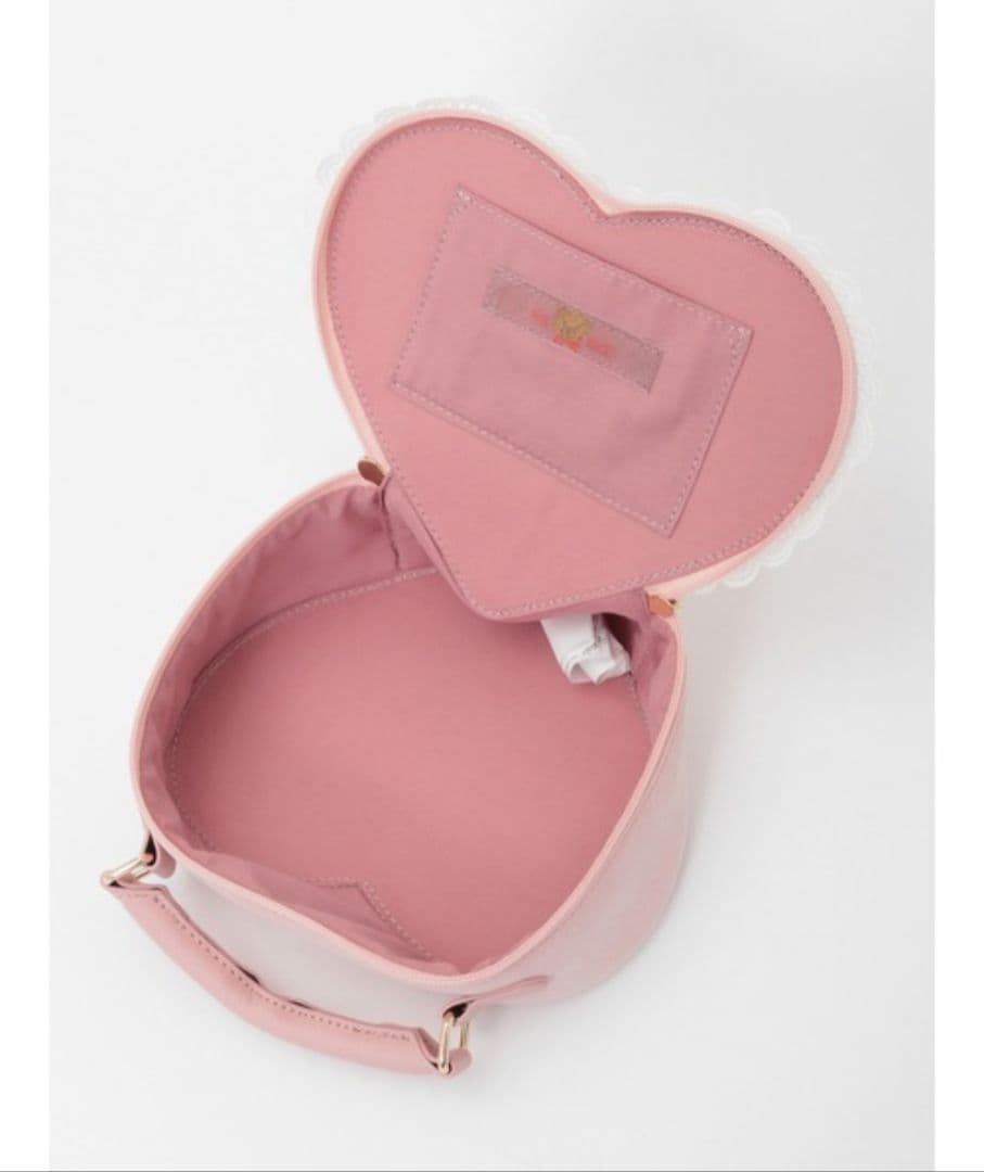 ハート型ベロアバッグ☆ピンクハウス☆ピンク