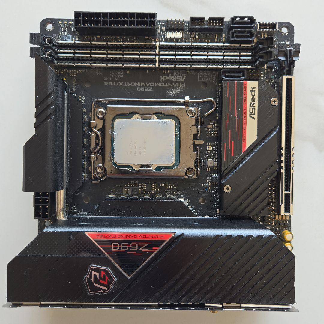 ASRockZ690 ITXマザボ CPU i5-12600K セット
