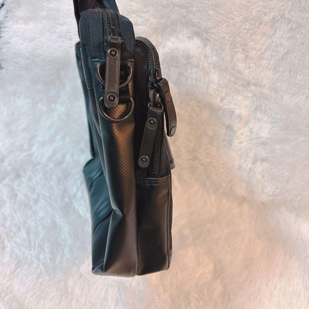 【訳あり美品 】ポーター ビジネスバック黒　ショルダー紐欠品