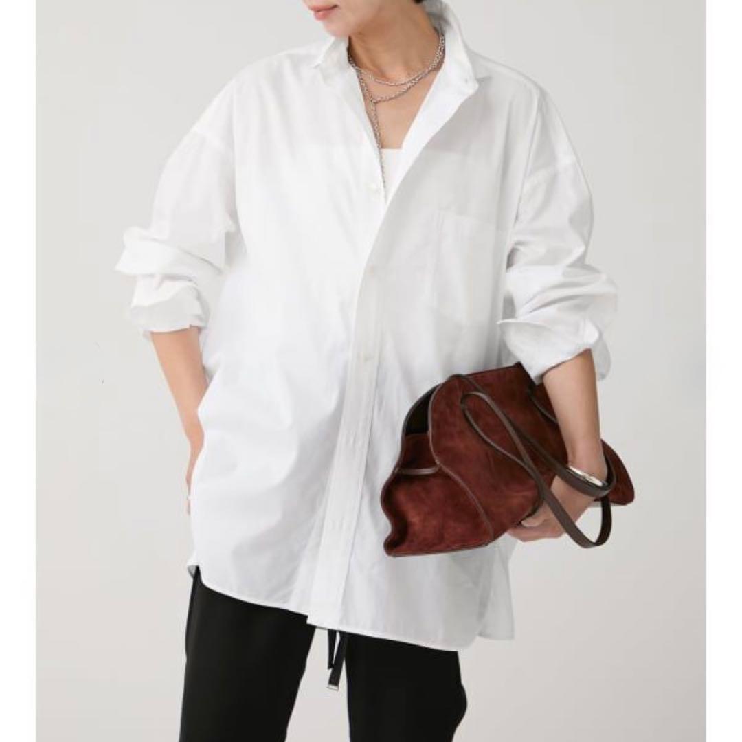 TICCA タグ付未使用✨定価3.9万円 プレミアムスクエアビッグシャツ