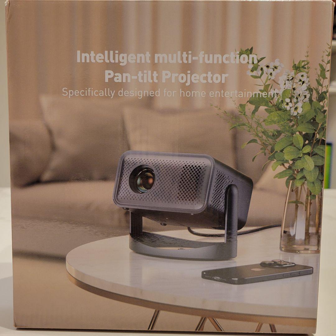 プロジェクター WiFi & Bluetooth 内蔵 自動台形補正 小型 軽量