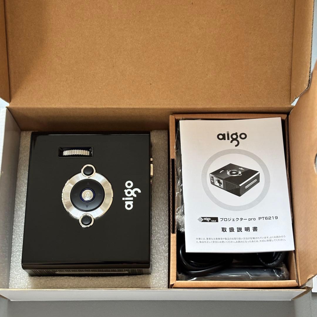 aigo プロジェクター pro PT6219 CDケースサイズ