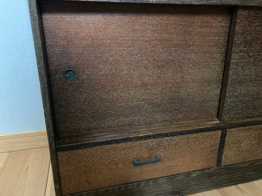 茶箪笥 昭和レトロ インテリア 飾り棚　アンティーク　和風