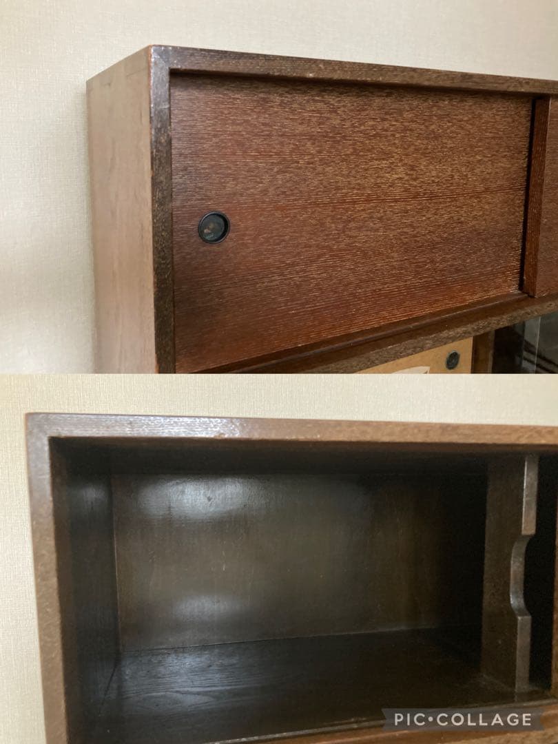 茶箪笥 昭和レトロ インテリア 飾り棚　アンティーク　和風