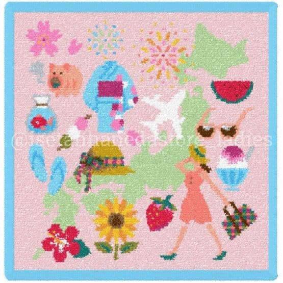 【フォロワー様割引適用済】フェイラー 伊勢丹 羽田ストアオリジナルハンカチ 3色