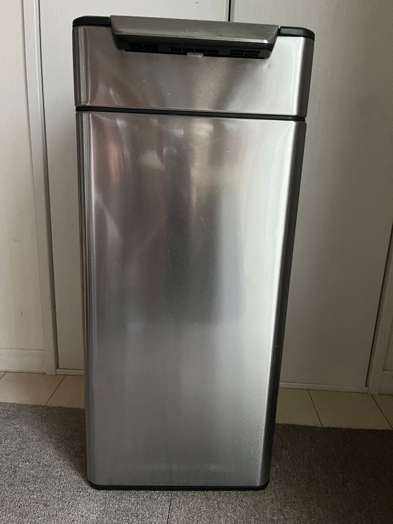 simplehuman シンプルヒューマン ステンレススチール ごみ箱 フタ付