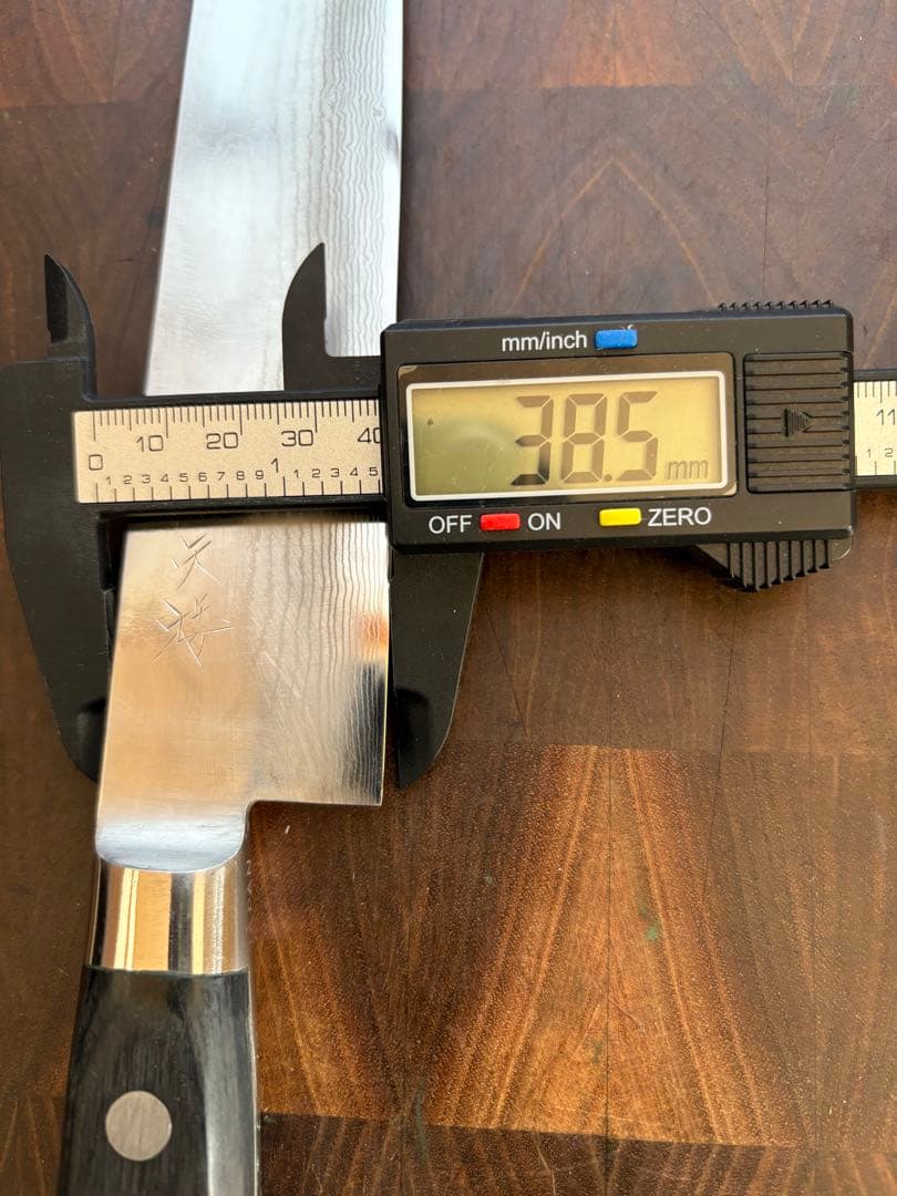 龍泉刃物　摩天楼　ダマスカス　筋引　270mm 包丁　越前打刃物　洋包丁