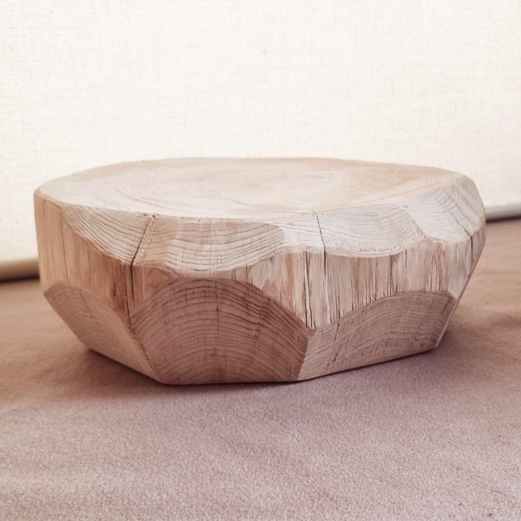 天然アロマ 東濃ひのき テーブル 飾り台 無垢無塗装 オーガニック