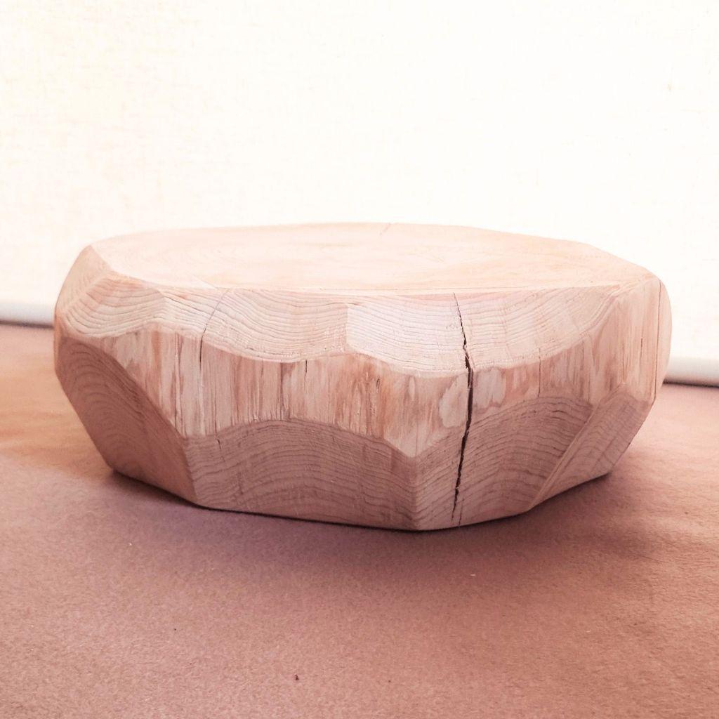 天然アロマ 東濃ひのき テーブル 飾り台 無垢無塗装 オーガニック