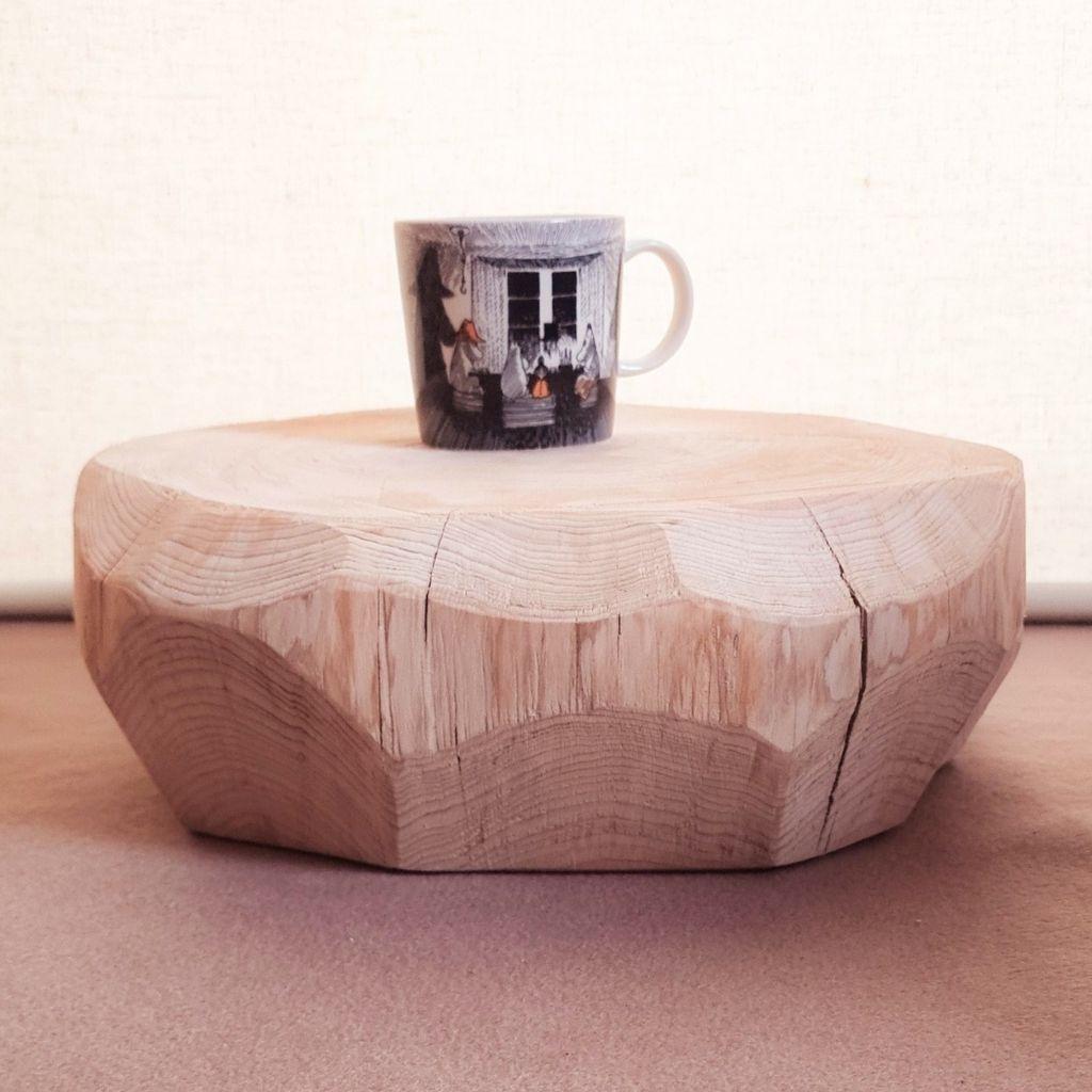 天然アロマ 東濃ひのき テーブル 飾り台 無垢無塗装 オーガニック