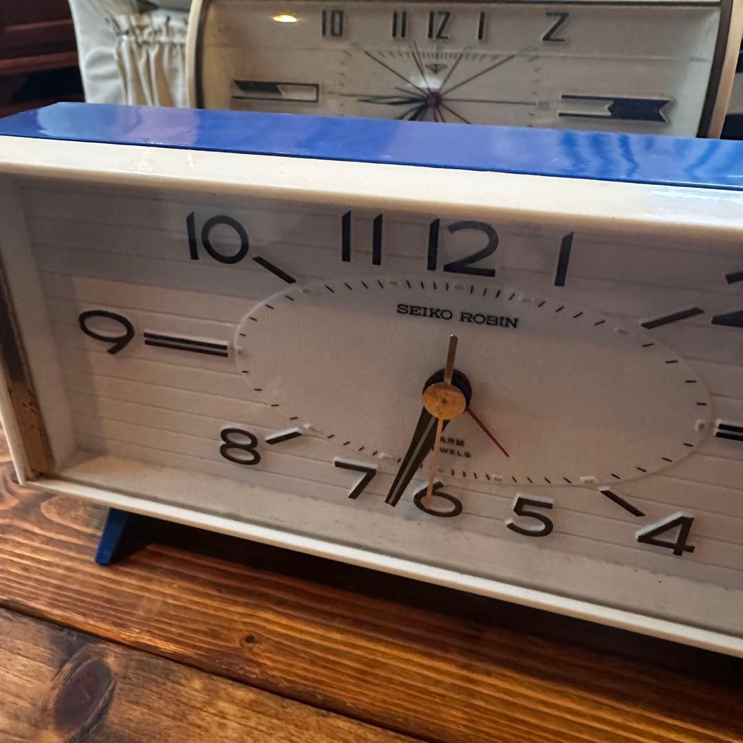 昭和レトロ　置き時計　時計　3台　ジャンク扱いです