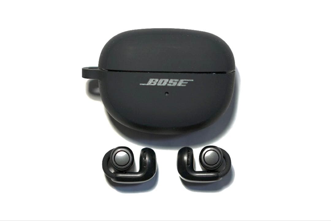 BOSE Ultra Open Earbudsブラック＋専用シリコンケースセット