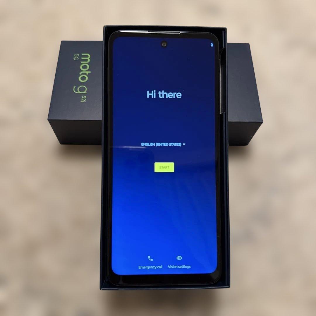 スマートフォン本体 Motorola moto g52j by IIJmio